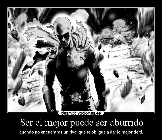 carteles frases manga onepunchman saitama calvoconcapa elpatodelapiovendehierba desmotivaciones