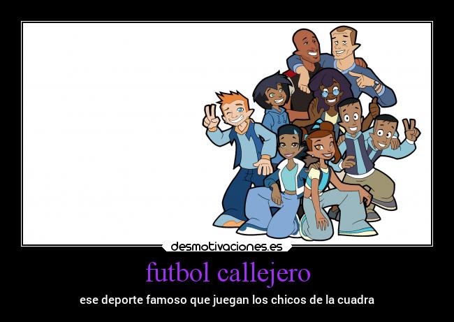 futbol callejero - 