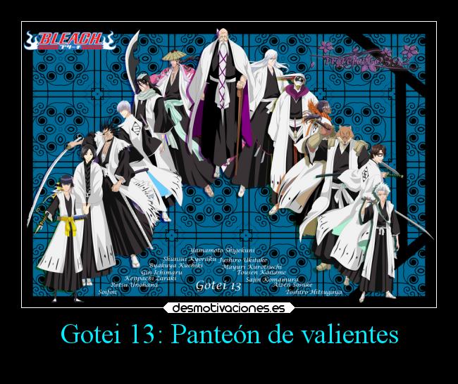 Gotei 13: Panteón de valientes -