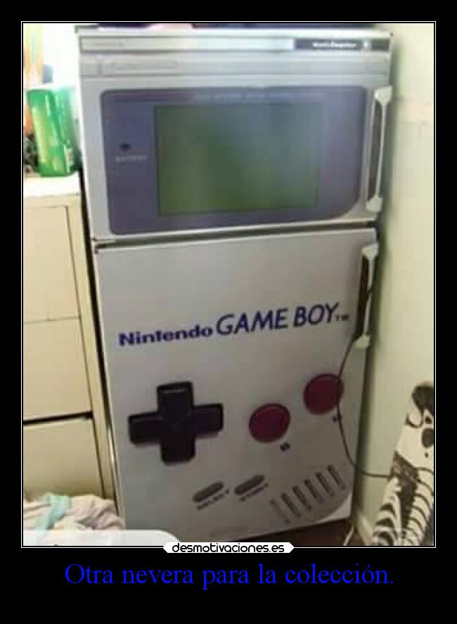 Otra nevera para la colección. -