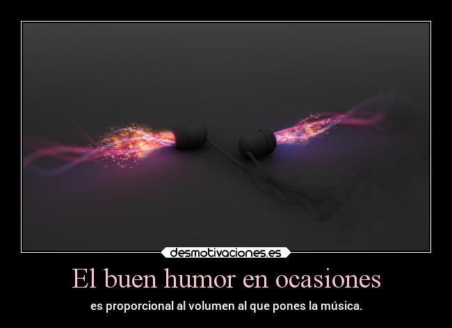 El buen humor en ocasiones - 