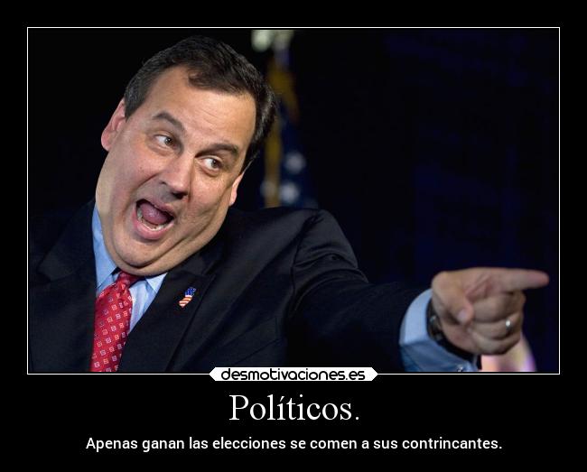 carteles humor slipkdemon clandesplazado politicos chrischristie desmotivaciones