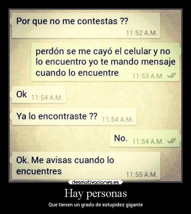 Hay personas - 