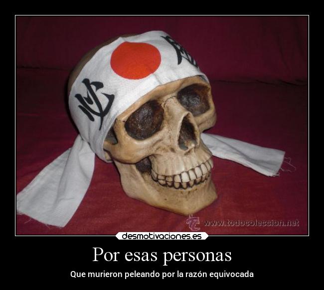 Por esas personas - 