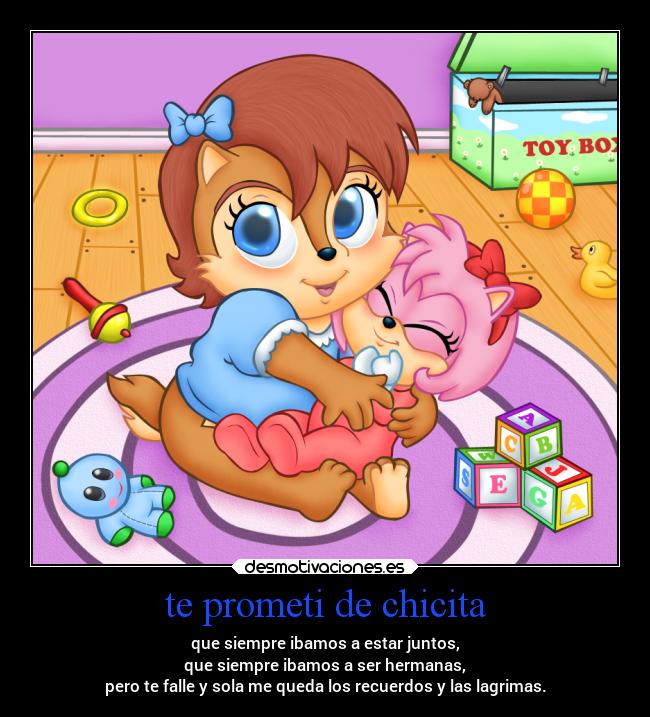 carteles infancia hermanas desmotivaciones