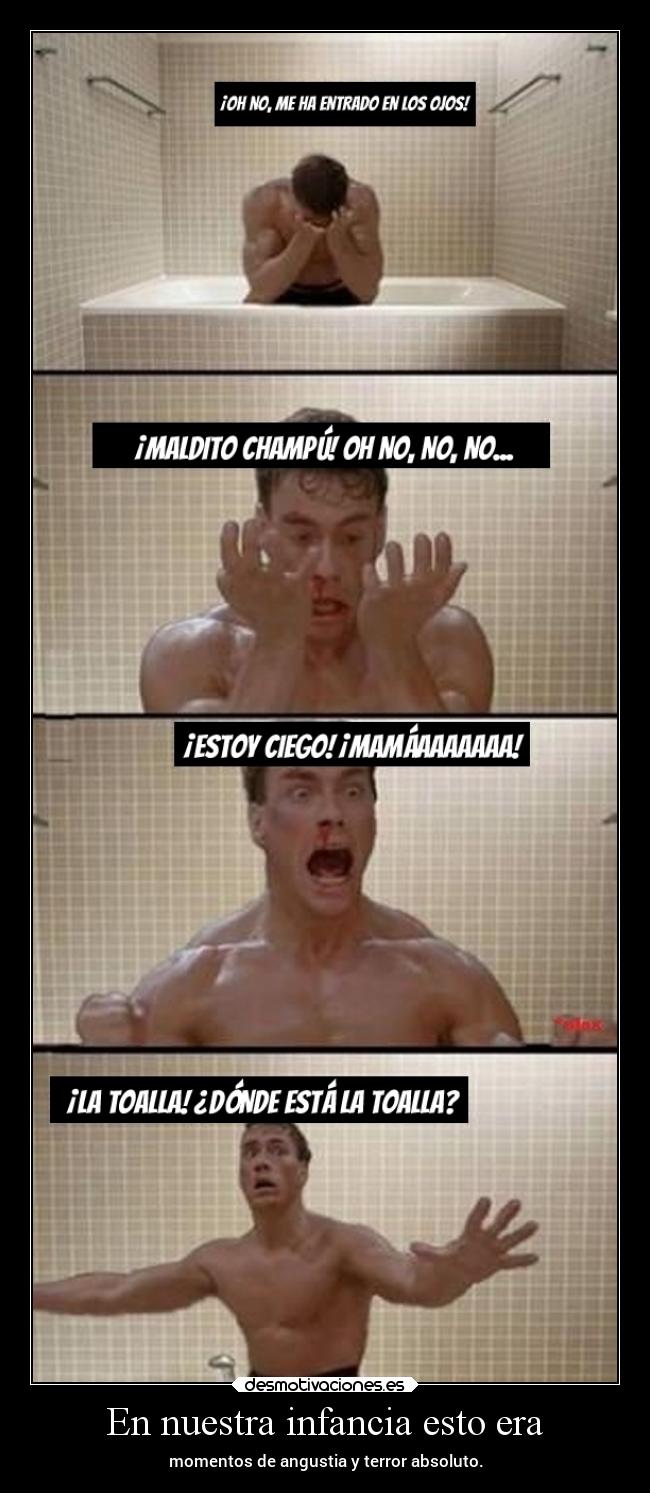 En nuestra infancia esto era -