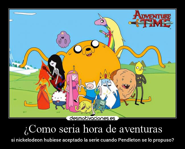 ¿Como seria hora de aventuras - 