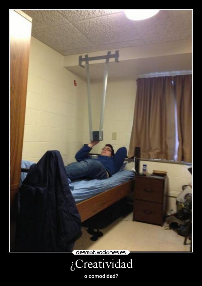 ¿Creatividad - o comodidad?