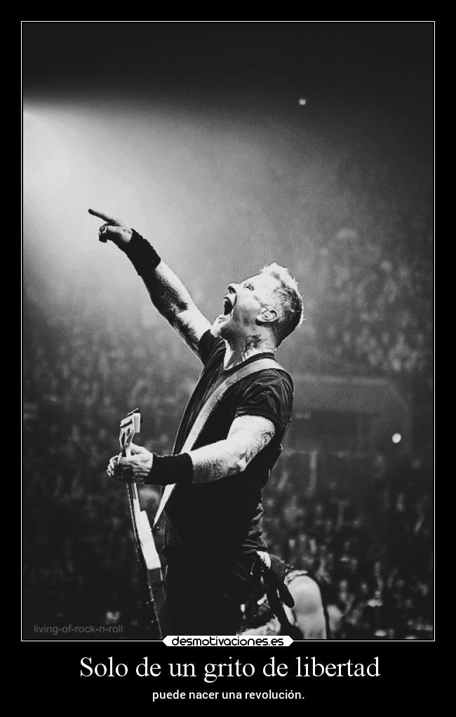 Solo de un grito de libertad - 