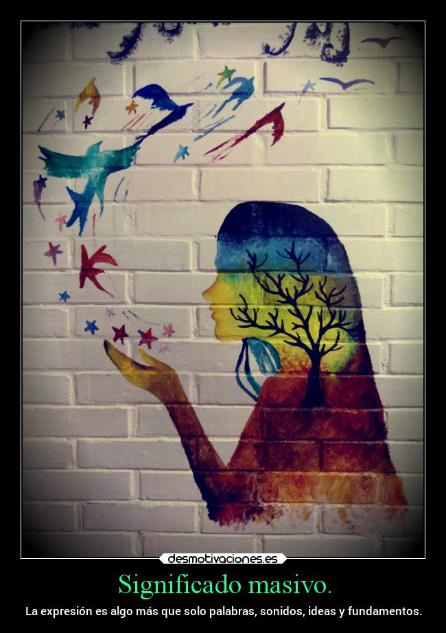 Significado masivo. - 