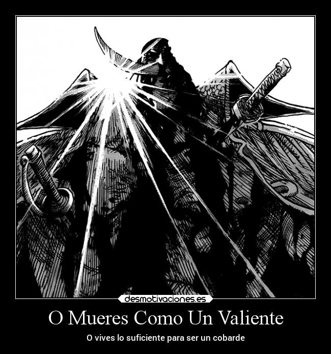 carteles muerte anime honor shirohine onepiece desmotivaciones