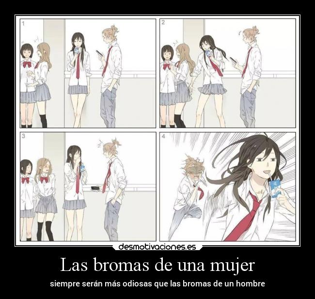 Las bromas de una mujer -