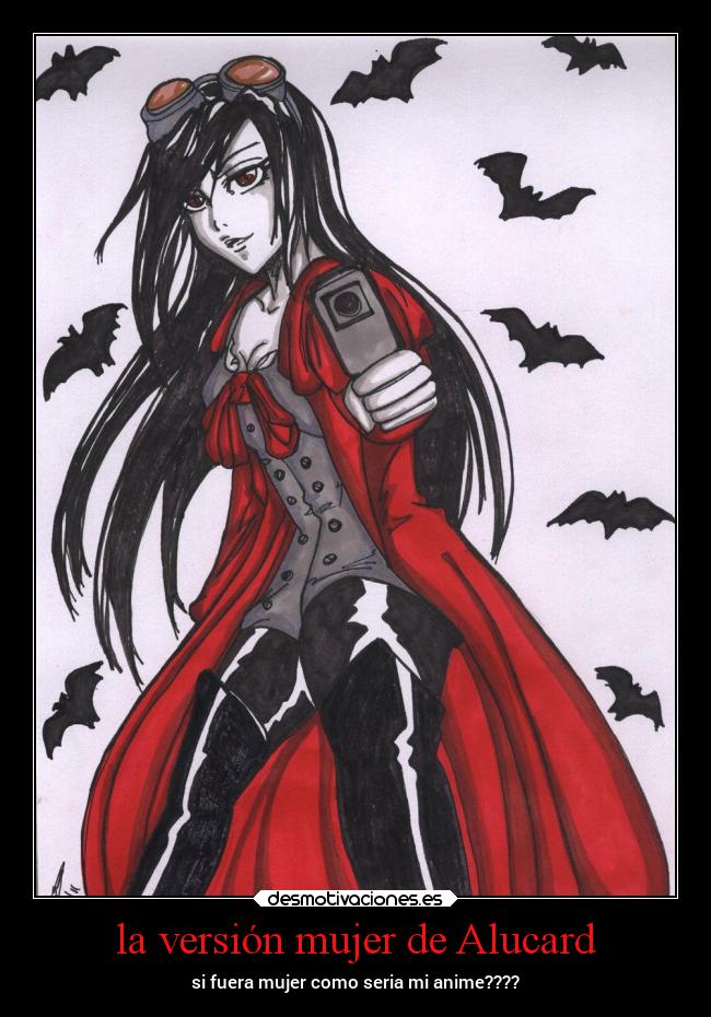 carteles mujer anime desmotivaciones