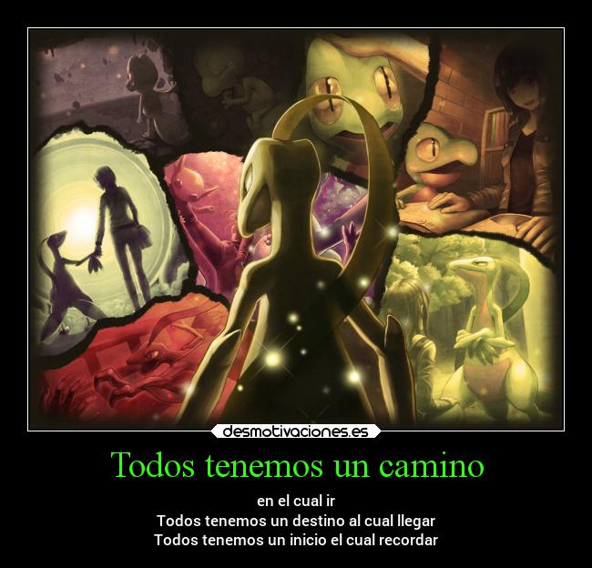 carteles mundo videojuegos anime pokemon treecko grovyle miesterioso exploradores oscuridad tiempo cielo desmotivaciones