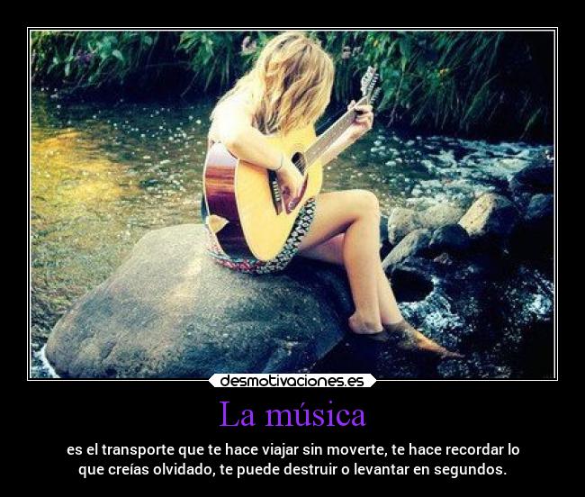 La música -