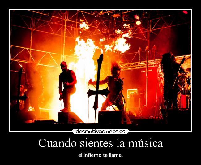 Cuando sientes la música -