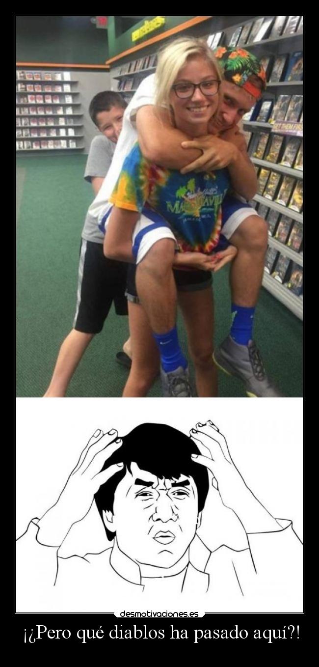 ¡¿Pero qué diablos ha pasado aquí?! -