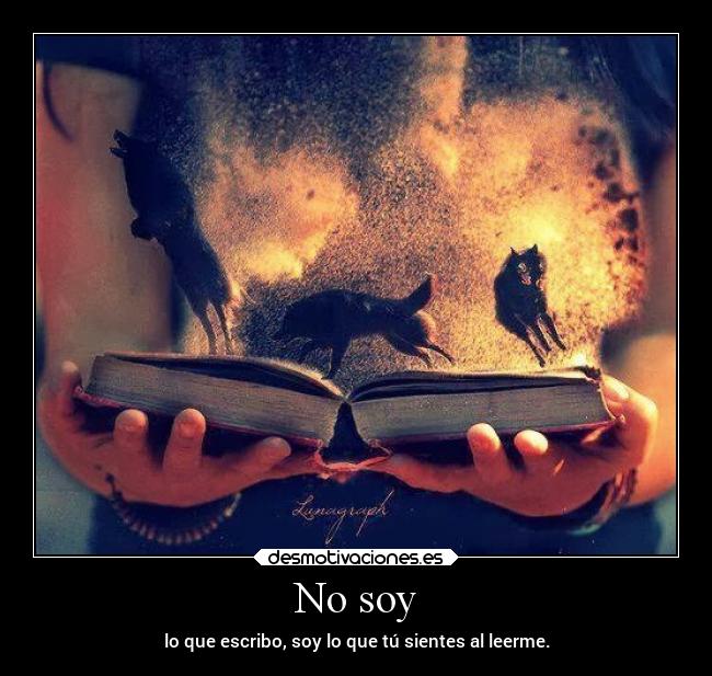 No soy -