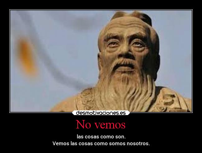 No vemos -