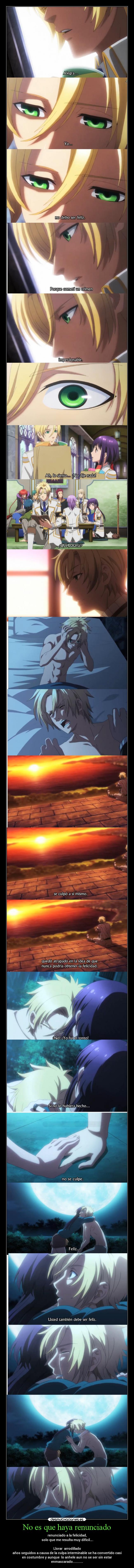 carteles pensamientos sentimientos felicidad dolor desmotivaciones corazon ayuda anime alma kamigaminoasobi desmotivaciones