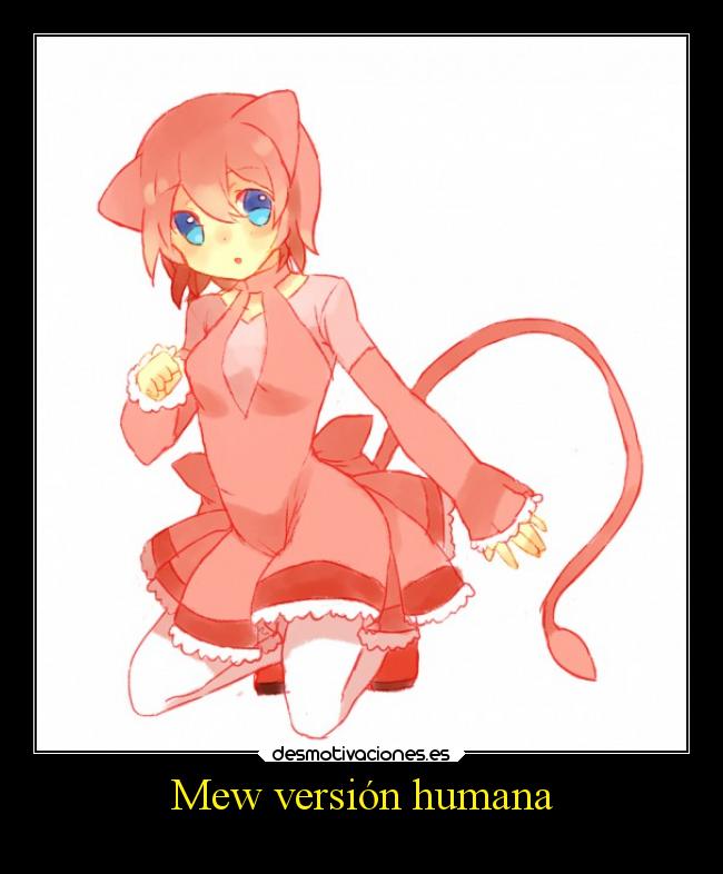 Mew versión humana -