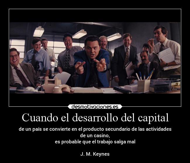 Cuando el desarrollo del capital - 
