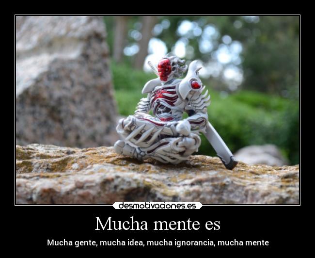 Mucha mente es -