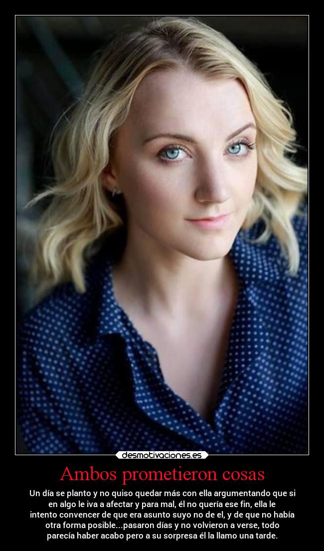 Ambos prometieron cosas - 