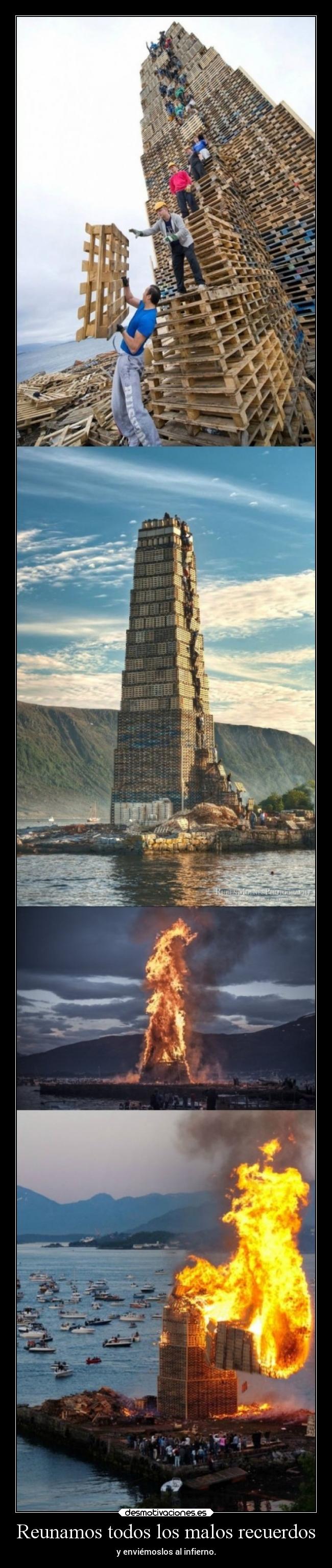 carteles recuerdos alegria fuego elchicodeayer aina615 noruega desmotivaciones