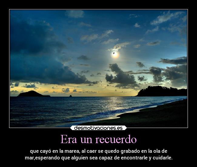 Era un recuerdo - 