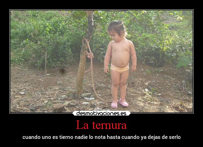 La ternura -