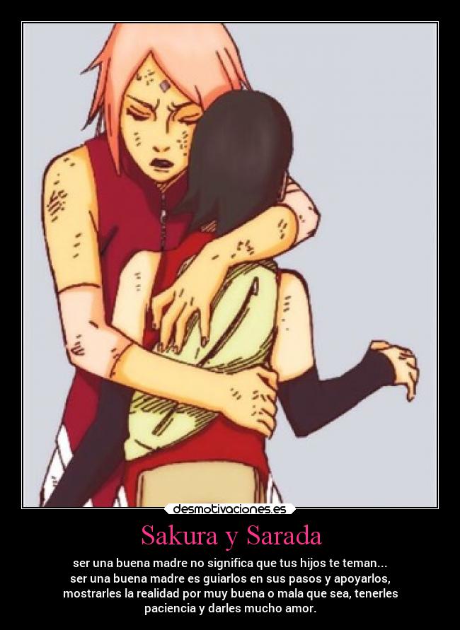 Sakura y Sarada - 