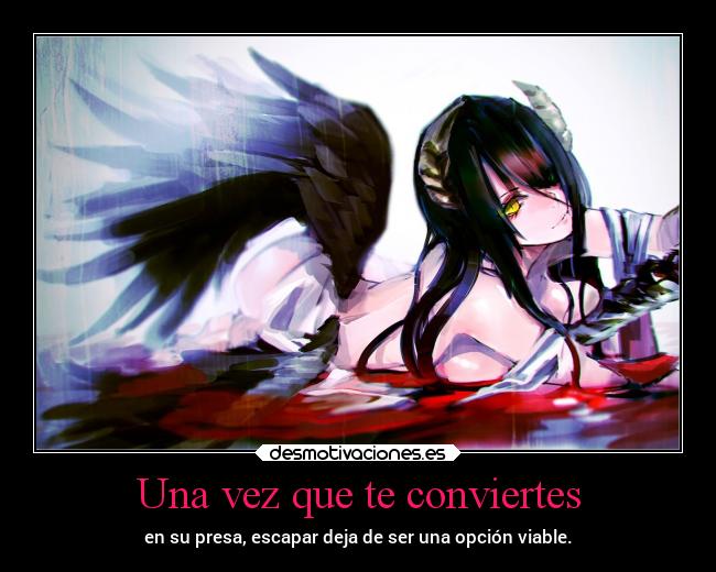 carteles sentimientos vida albedo preso situacion eleccion elbuskador1 overlord desmotivaciones