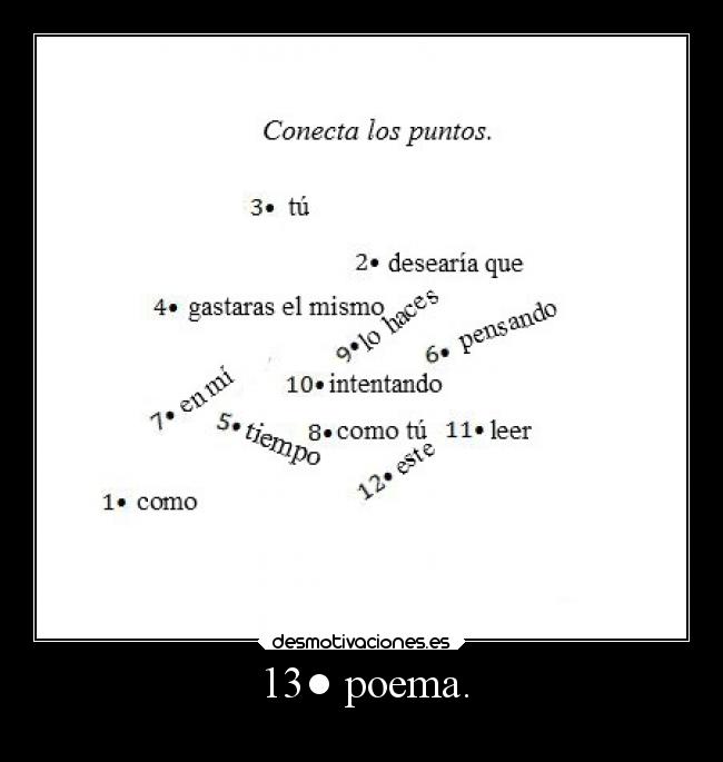 13● poema. -