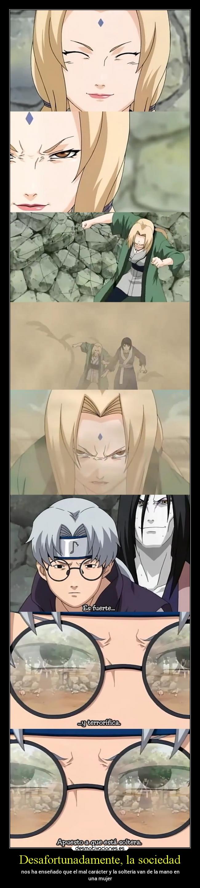 Desafortunadamente, la sociedad - nos ha enseñado que el mal carácter y la soltería van de la mano en
una mujer