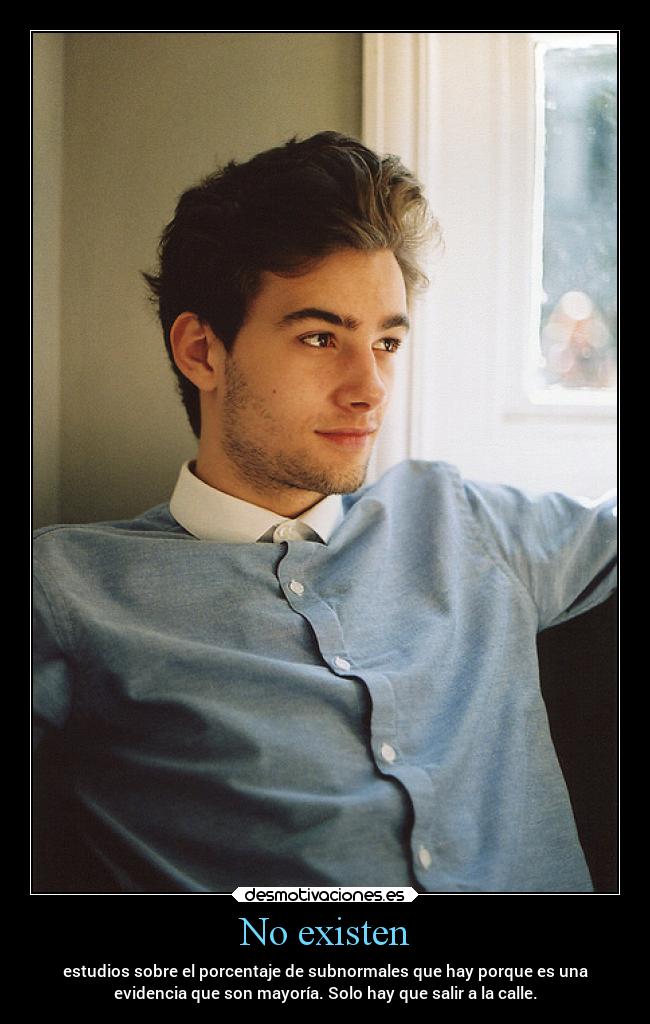 No existen - estudios sobre el porcentaje de subnormales que hay porque es una
evidencia que son mayoría. Solo hay que salir a la calle.