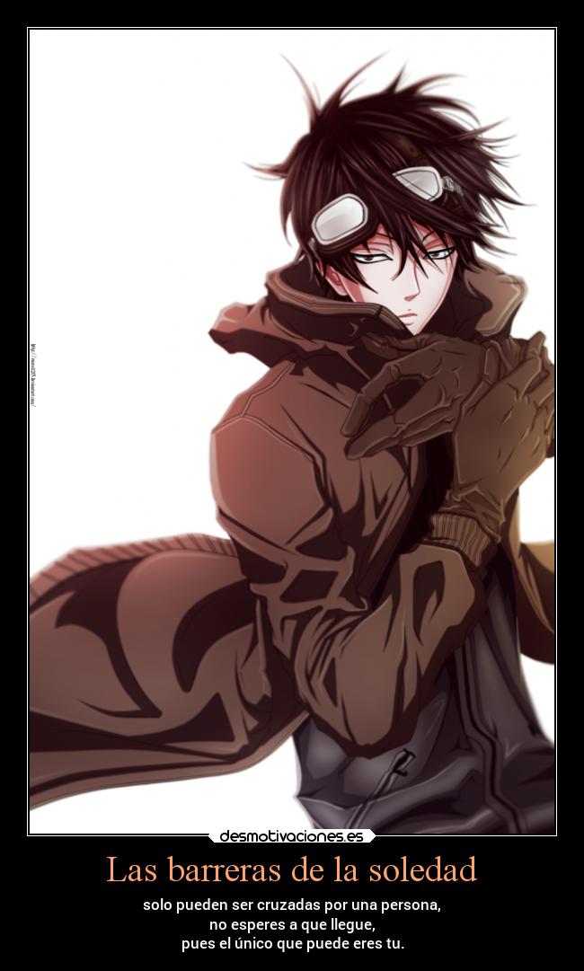 Las barreras de la soledad -
