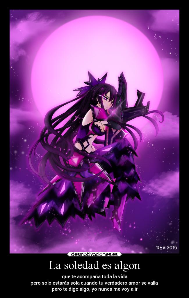 La soledad es algon - 