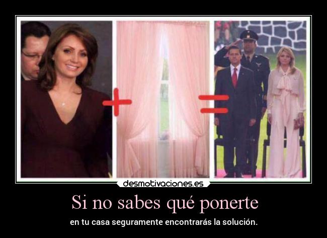 Si no sabes qué ponerte - 