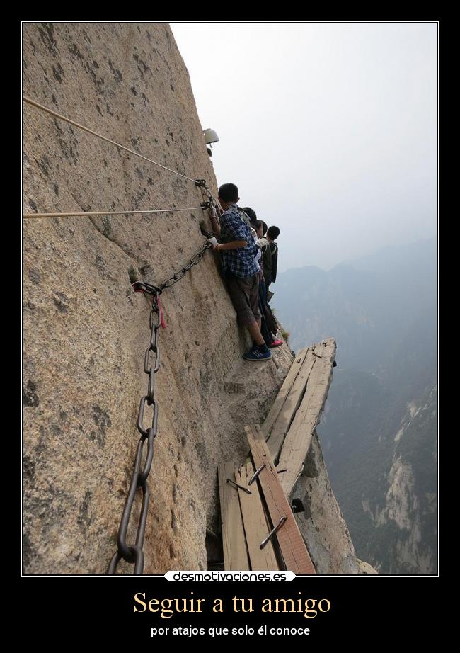 Seguir a tu amigo - 