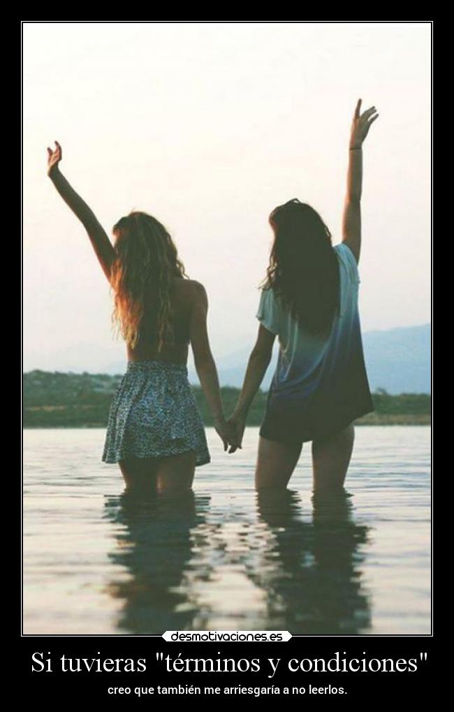 Si tuvieras términos y condiciones -