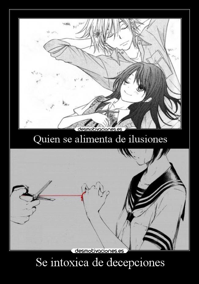 Se intoxica de decepciones -