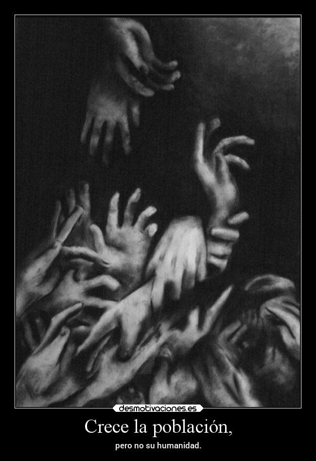 Crece la población, - 