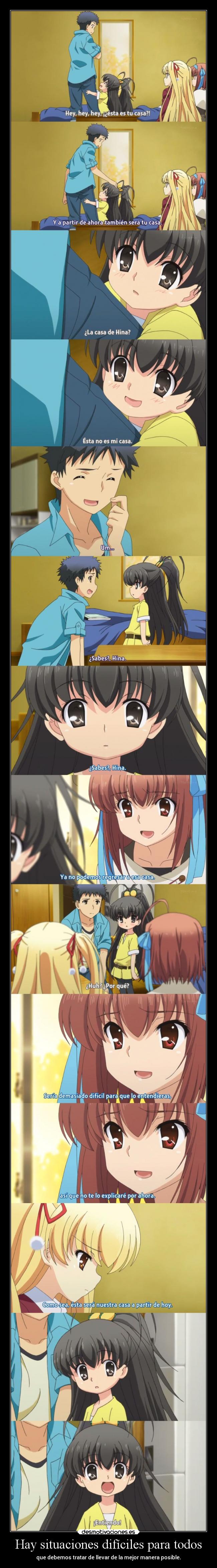 Hay situaciones difíciles para todos - 