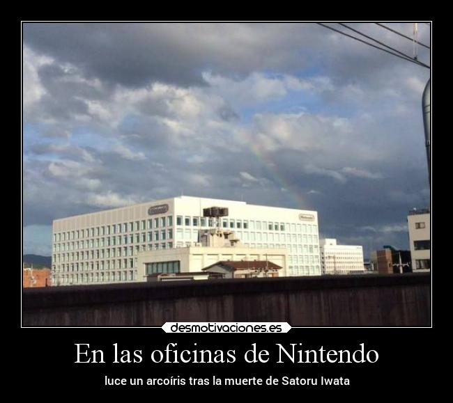 En las oficinas de Nintendo -
