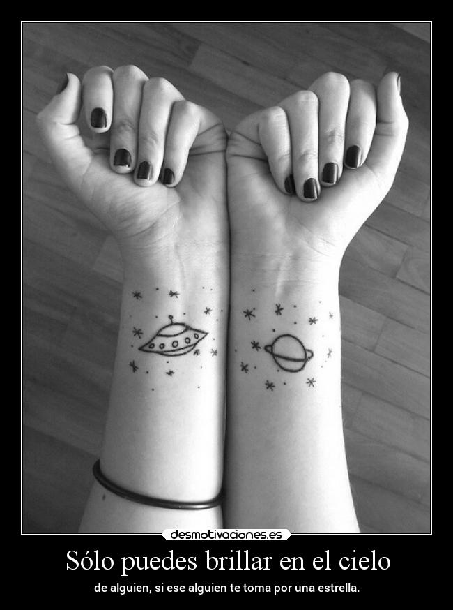 Sólo puedes brillar en el cielo - 