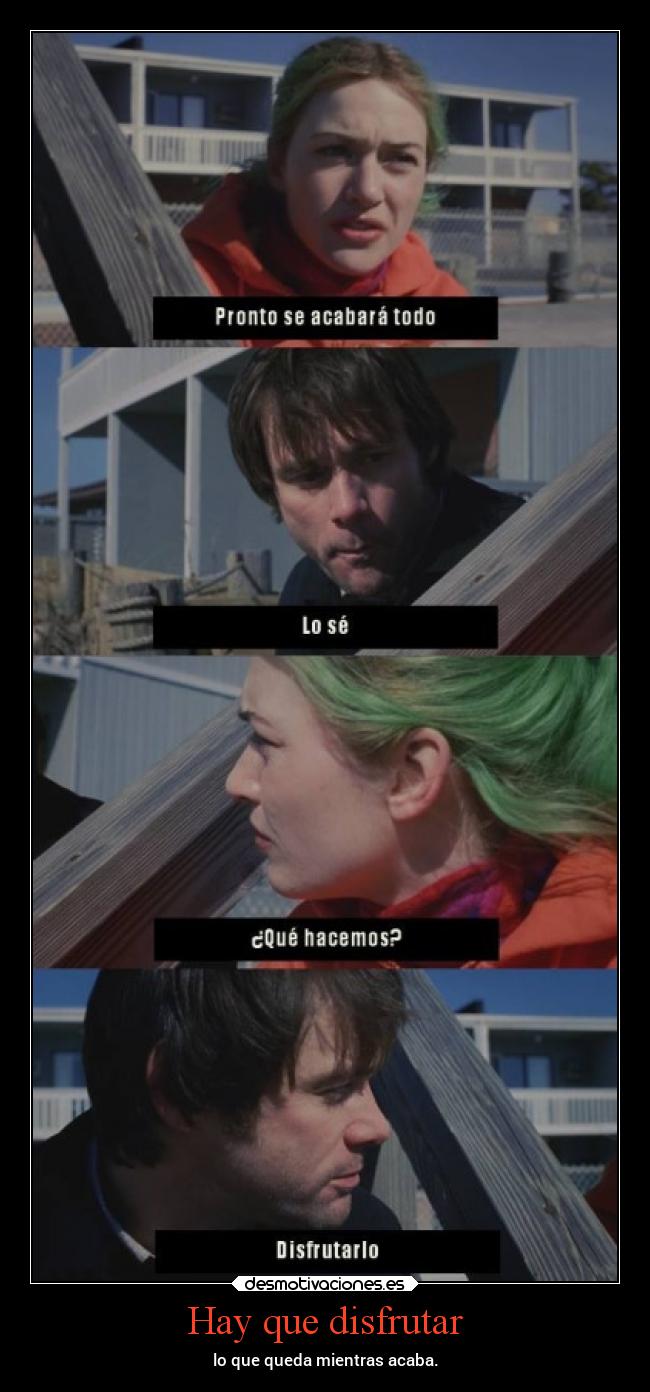Hay que disfrutar - 