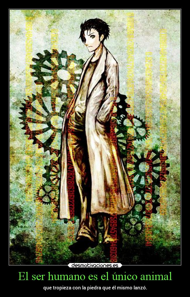 El ser humano es el único animal - 