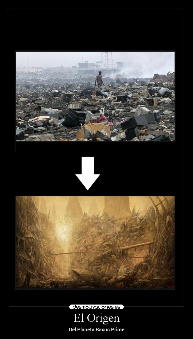 El Origen - Del Planeta Raxus Prime