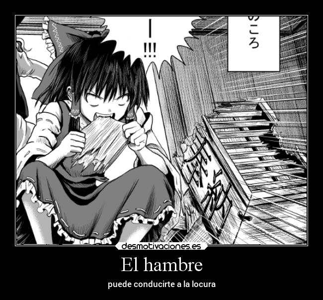 El hambre -